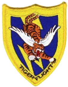 TigerFlight Twin Tail Patch